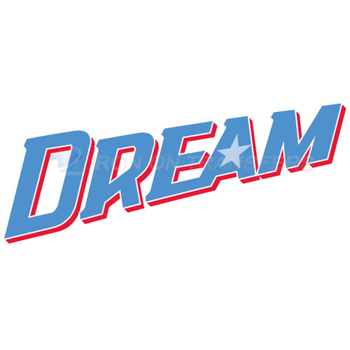 Atlanta Dream Iron-on Stickers (Heat Transfers)NO.8537